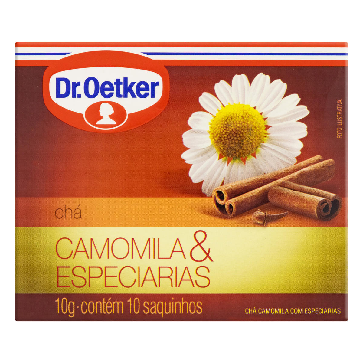 CHA DR.OETKER CAMOMILA C/ESP 15UN