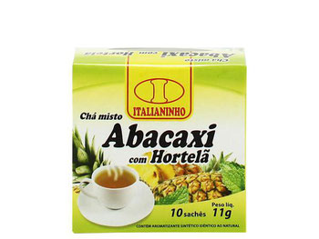 CHA ITALIANINHO ABACAXI C/HORTELA 10S 11