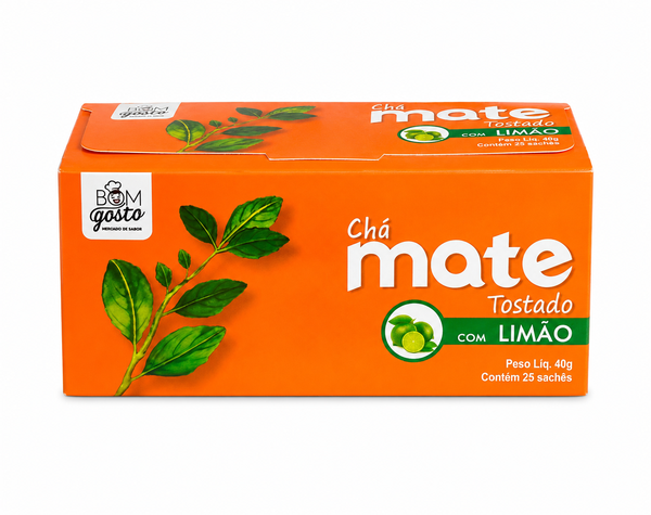 CHA BOM GOSTO 40G MATE LIMAO