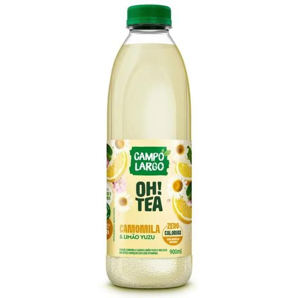 CHA CAMPO LARGO PET 900ML CAMOMILA+LIMAO YUZU ZERO