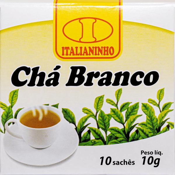 CHA SAQUINHO ITALIANINHO CX 10un BRANCO 10G