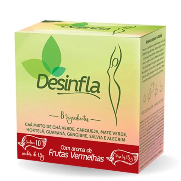 CHA MIS DESINFLA AR FRUTAS VERMELHAS 15G