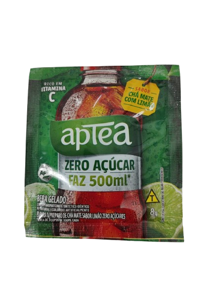 Chá Mate Zero Açucar Mate com Limão Aptea 8g