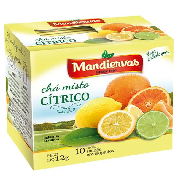 CHA CITRUS 10G SACHES MANDIERVAS