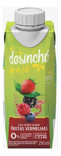CHA VERDE DESINCHA TOTAL 250ML FRUTAS VERMELHAS