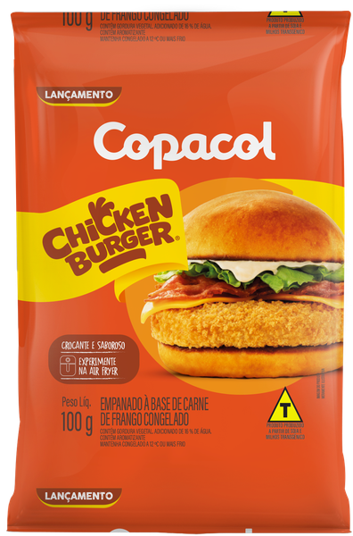 Chicken Burguer Copacol 100g Frango