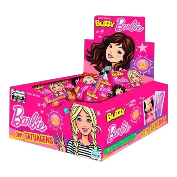 CHICLE BUZZY BARBIE 90UN TUTTI FRUT