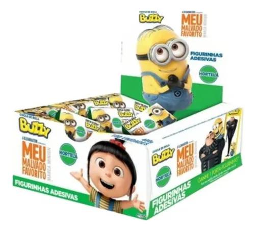 CHICLETE 400G BUZZY TATUAGEM MINIONS HORTELA