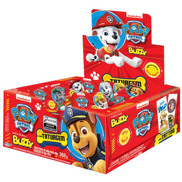 Chicle Buzzy Patrulha Canina 360g