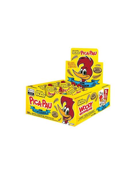 Chicle Buzzy Pica-Pau 360g