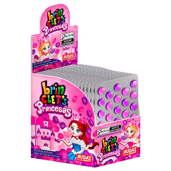 GOMA MASCAR BRINCLETS CARTELA PRINCESAS 13,2G