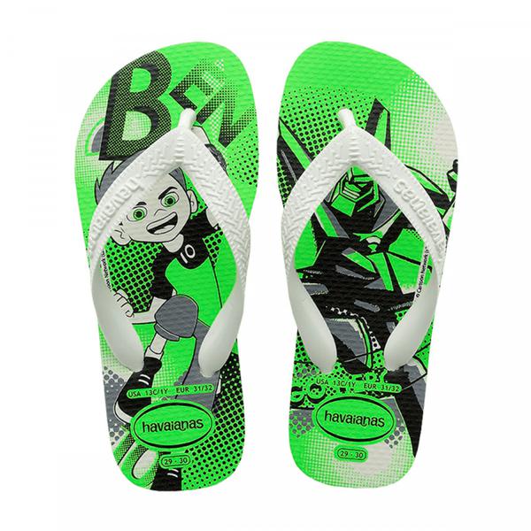 SAND. HAVAIANAS BEN 10 BRANCO N29/30
