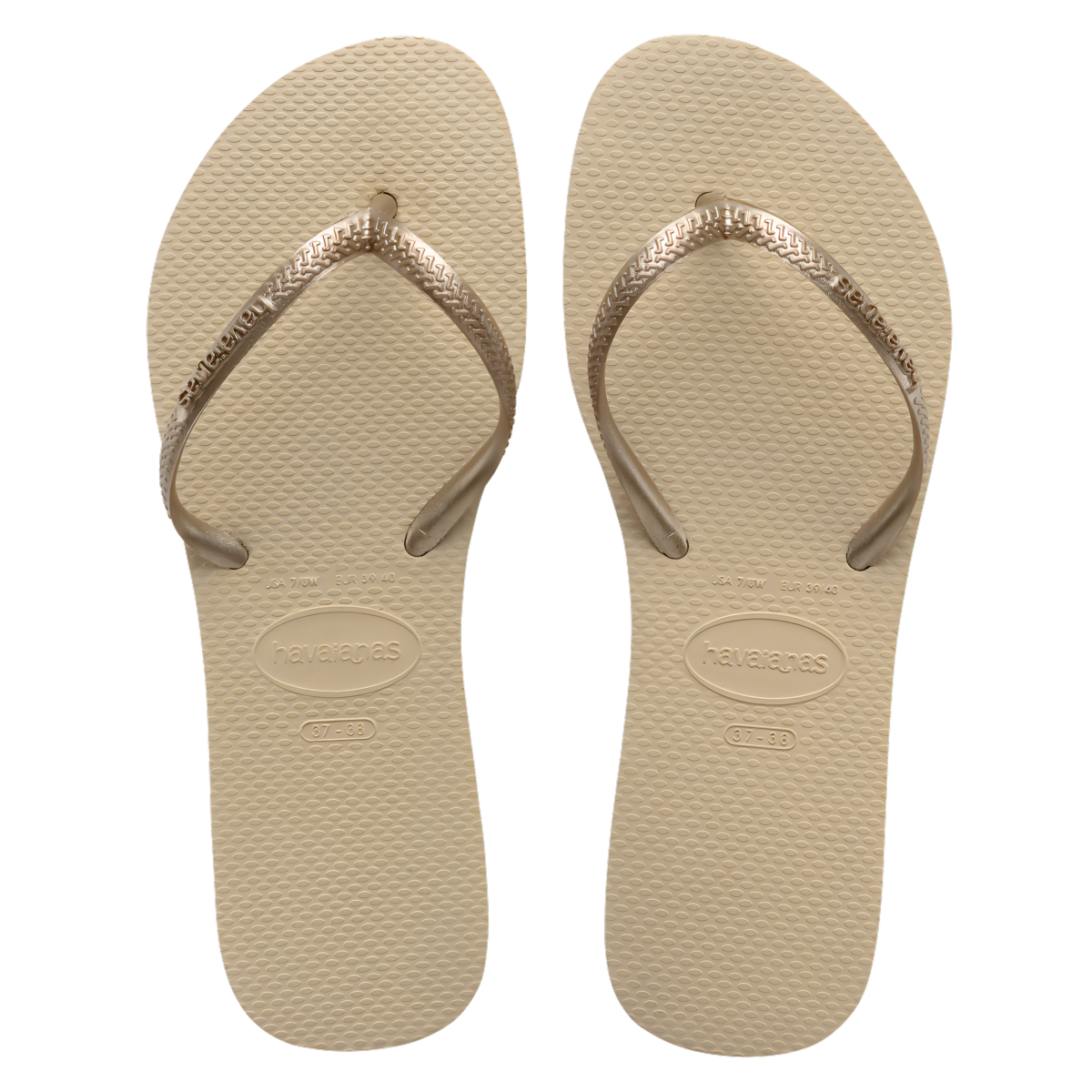 HAVAIANAS FLAT AREIA 37/38