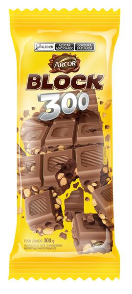 CHOC ARCOR BLOCK 300GR