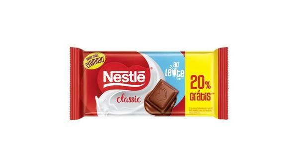 CHOCOLATE BARRA NESTLE CLASSIC 80G GTS 20%