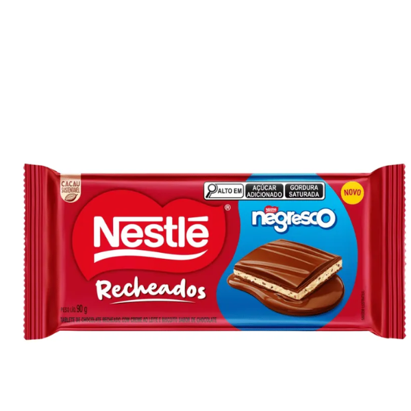 Chocolate Nestle 90g Barra Rech Negresco