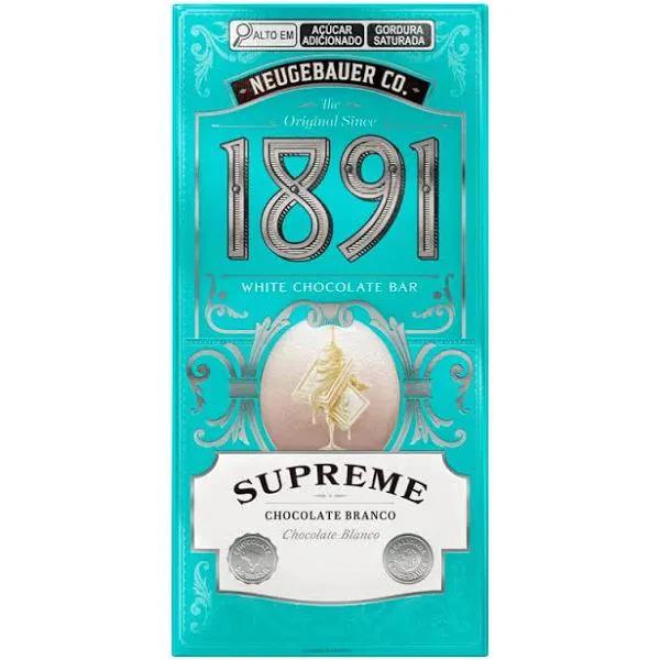 CHOCOLATE 1891 SUPREME BRANCO 45G NEUGEBAUER
