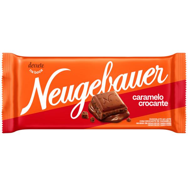 CHOC BARRA NEUGEBAUER 80G, CARAMELO