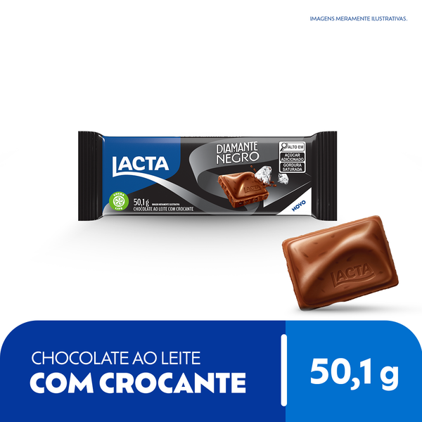 CHOC LACTA 50,1GR DIAMANTE NEGRO