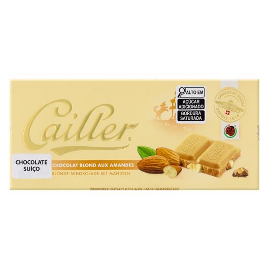 CHOC CAILLER 100G BCO C AMENDOA