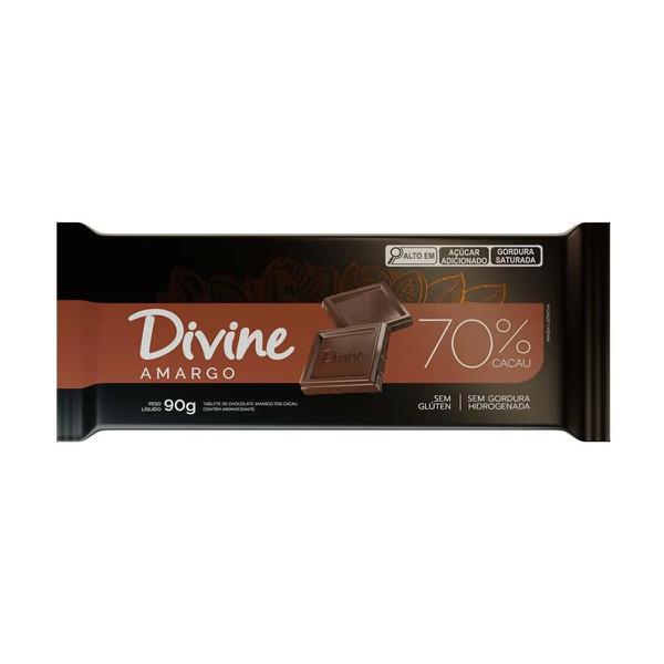 CHOCOLATE DIVINE SUPREMO 70G AMARGO 70%