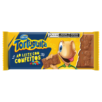 CHOCOLATE ARCOR AO LEITE CONFEITOS 80G