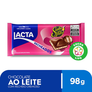 CHOCOLATE LACTA SONHO DE VALSA 98G