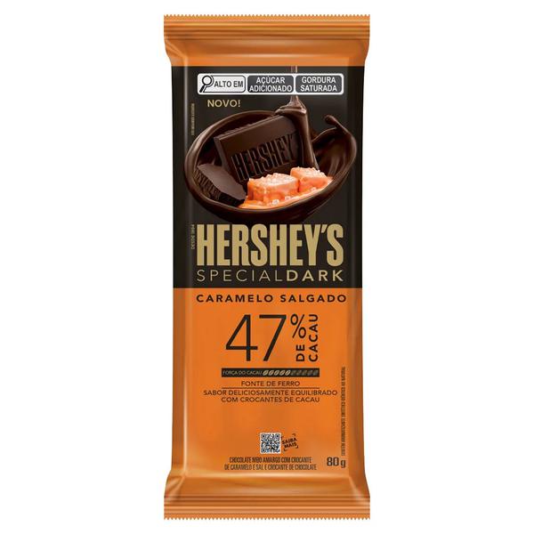 CHOCOLATE HERSHEYS 80GR 47% CARAMELO SAL