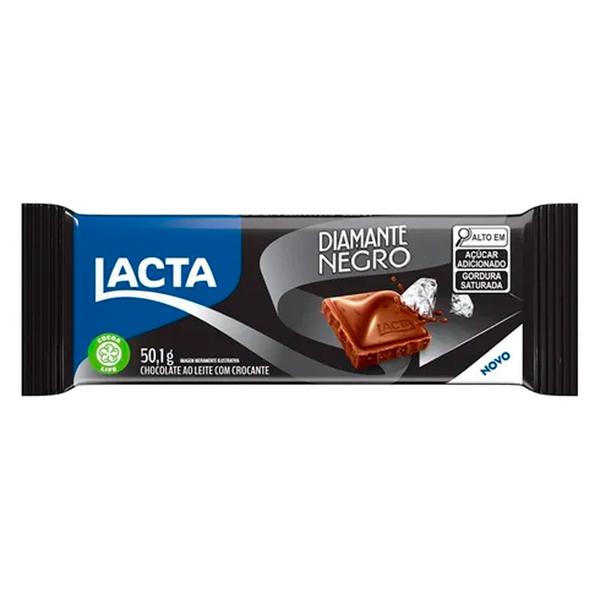 CHOC LACTA DIAMANTE NEGRO 50G