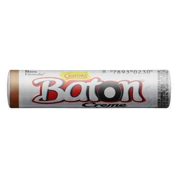 CHOCOLATE GAROTO BATON RECHEADO CREME 16