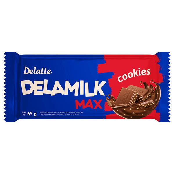 CHOC TAB DELAMILK MAX COOKIES 65G