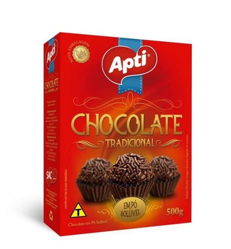 CHOCOLATE EM PO APTI TRADICIONAL CX 500G