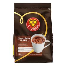 CHOCOLATE QUENTE 3 CORACOES PRO 1,1KG