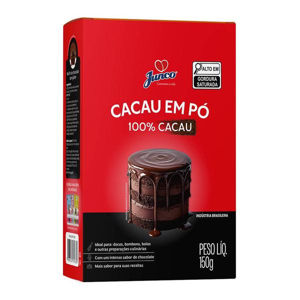 CACAU EM PO JUNCO 100% CACAU 150G