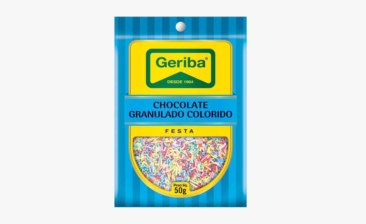 Chocolate Colorido Geriba  50 g