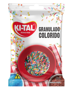 CHOC GRANULADO KITAL 40G COLORIDO