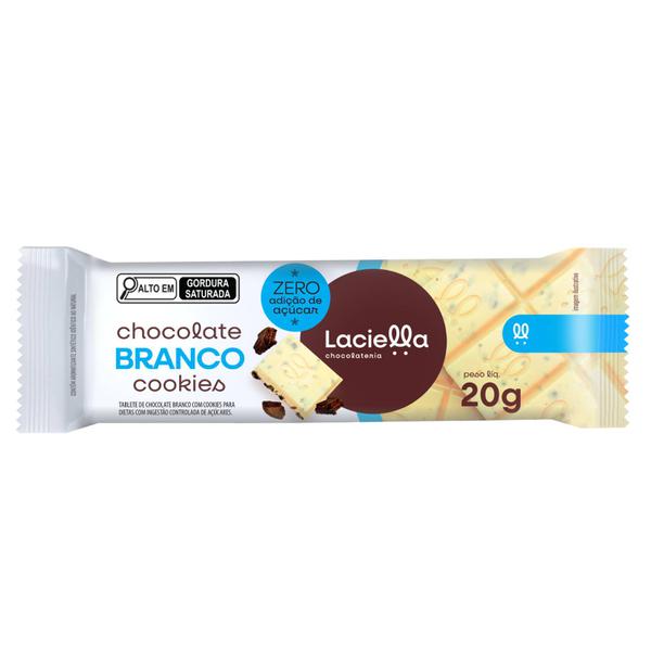 TABLETE LAC. BRANCO COOKIE ZR.AC 20G