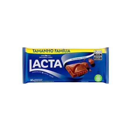 Chocolate Barra Ao Leite Lacta 145g