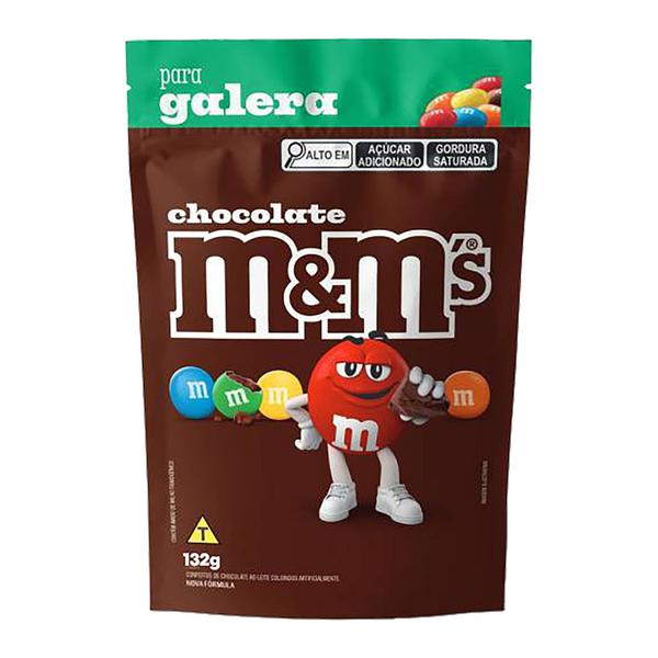 CHOC. M&MS 132G CHOCOLATE AO LEITE