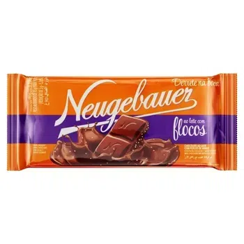 CHOCOLATE NEUGEBAUER AO LEITE COM FLOCOS