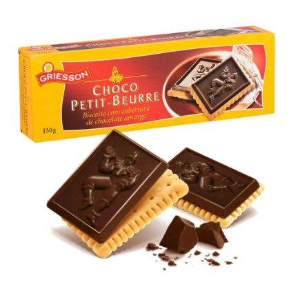 BISC GRIESSON PETIT BEUR 150G CHOC DARK