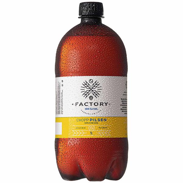 CHOPP FACTORY BEER 1L S/ALCOOL