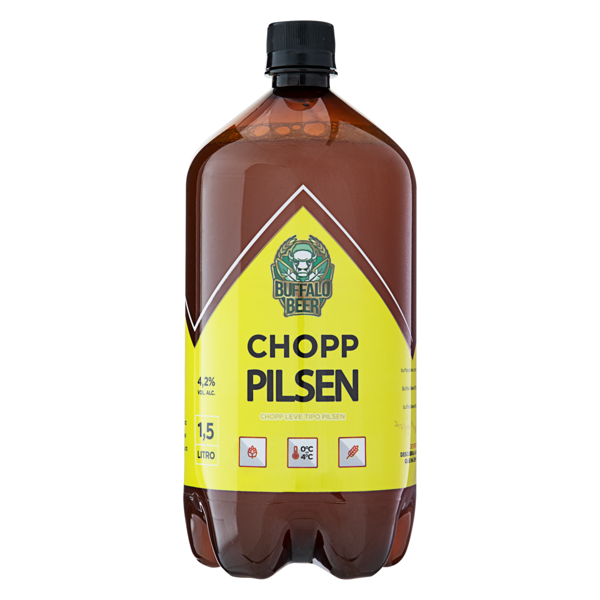 CHOPP  PILSEN  PET 15 L BUFFALO BEER