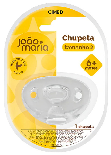 CHUPETA SILICONE TAMANHO 2 CIMED