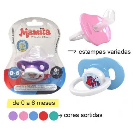 CHUPETA MAMITA SILICONE VENTILADA PREMIUM REDONDA
