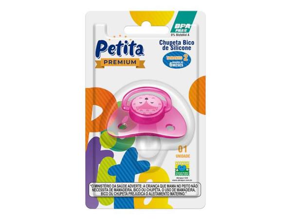 CHUPETA PEPITA CRISTAL ORTO ROSA N.2