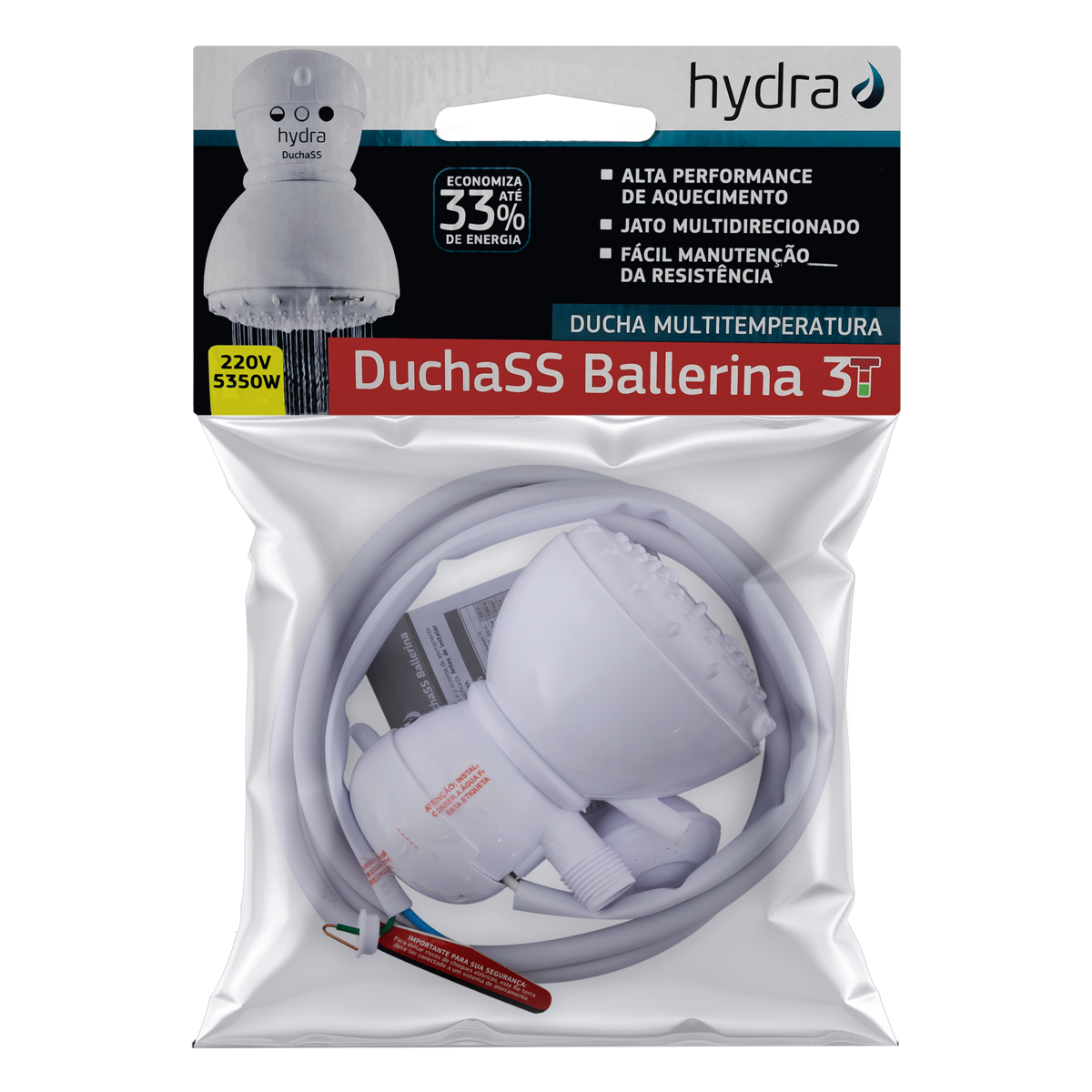 DUCHA CORONA BALLERINA 220V/5350W