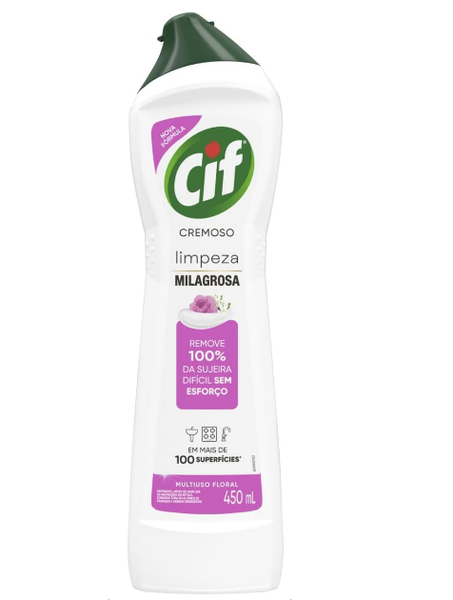 SAPONACEO CIF CREMOSO LIMP MILAGROSA FLORAL 450ML