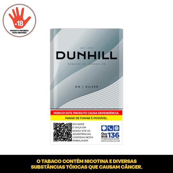 CIGARRO DUNHILL SILVER BOX