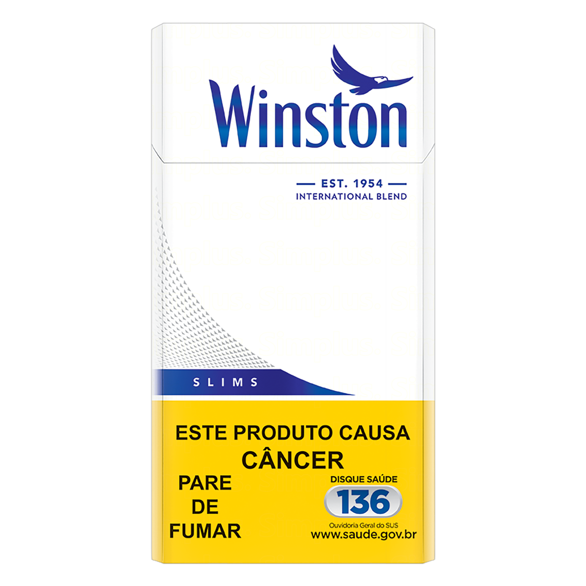 Cigarro Winston Slims Azul Box